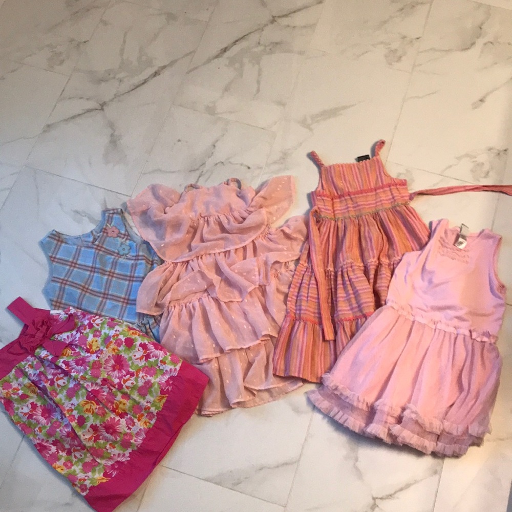 5 little girl dress size 4-5